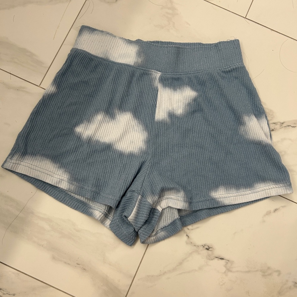 Gilly Hicks Cloudy Blue Sleep Shorts